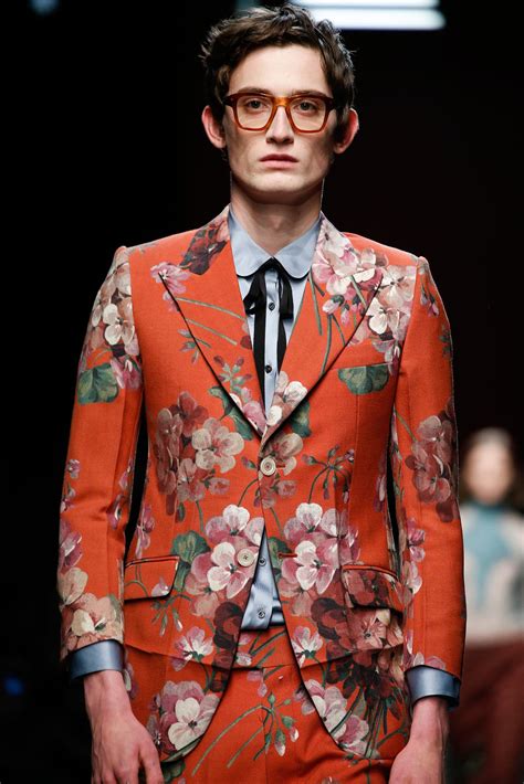 gucci floral suit price